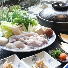 ［四季の味ちひろ（和歌山市）］　冬季限定特てっちりコース＜2名様分＞