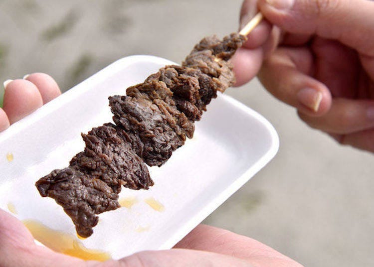 北海狮肉串(250日元·含税)