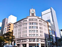 银座四丁目十字路口附近地区